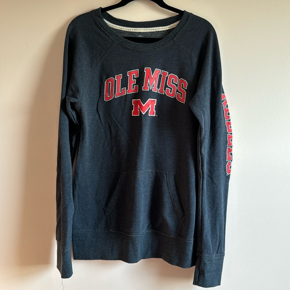 Ole Miss Women's Crewneck Sweatshirt - Size XL